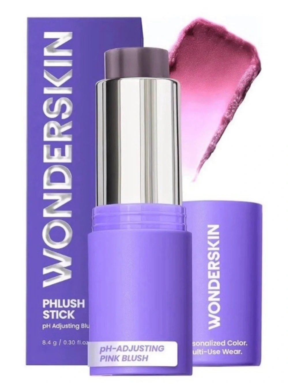 Wonderskin Phlush Stick Cream Blush — Pink